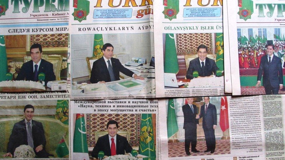 Turkmen newspapers