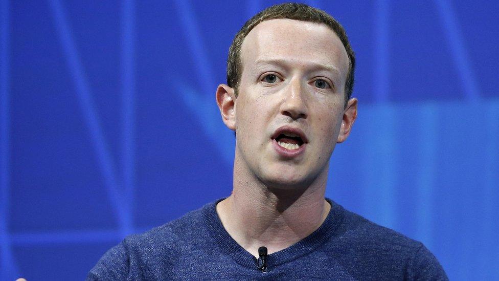 Facebook's founder and CEO Mark Zuckerberg speaks to participants during the Viva Technologie show at Parc des Expositions Porte de Versailles on May 24, 2018 in Paris, France.