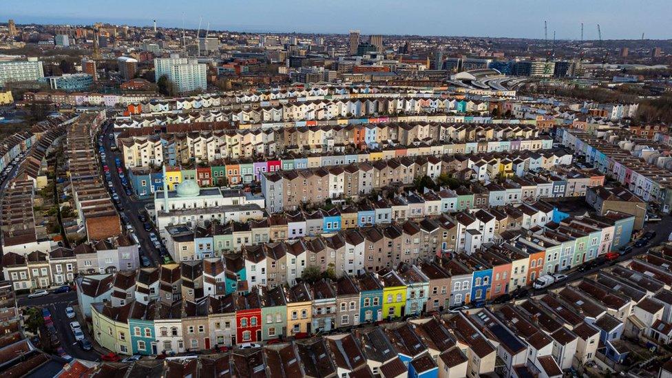 Rooftops in Bristol