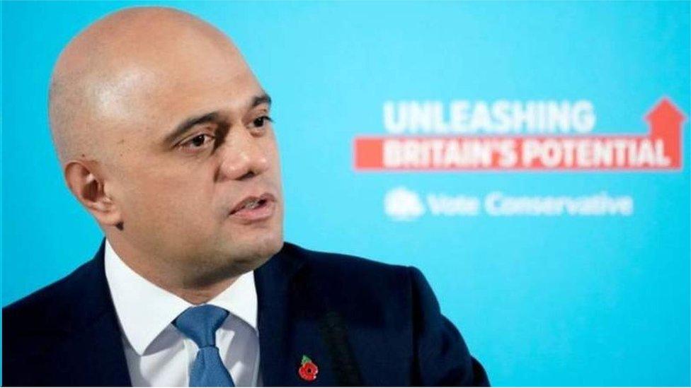 Chancellor Sajid Javid