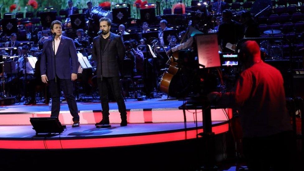 Michael Ball and Alfie Boe