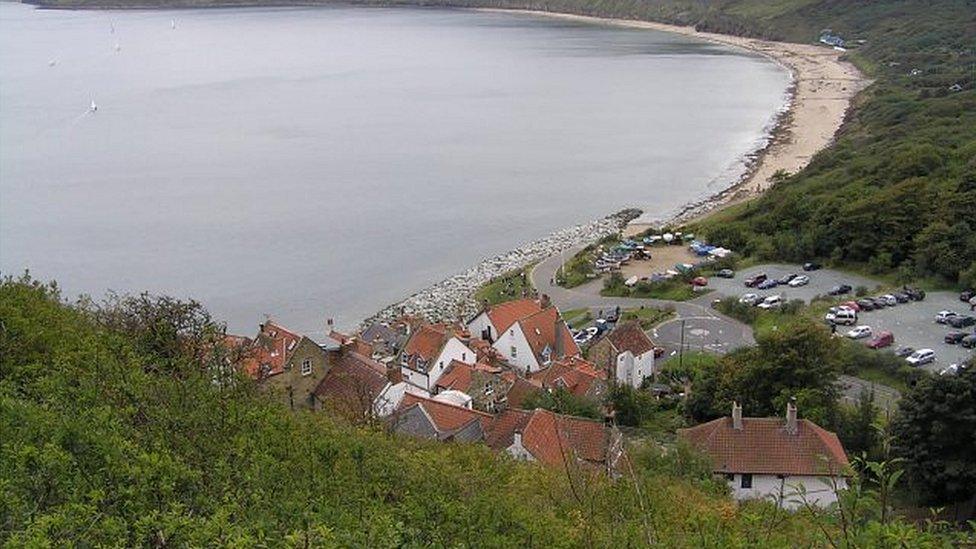 Runswick Bay from Runswick Bank top