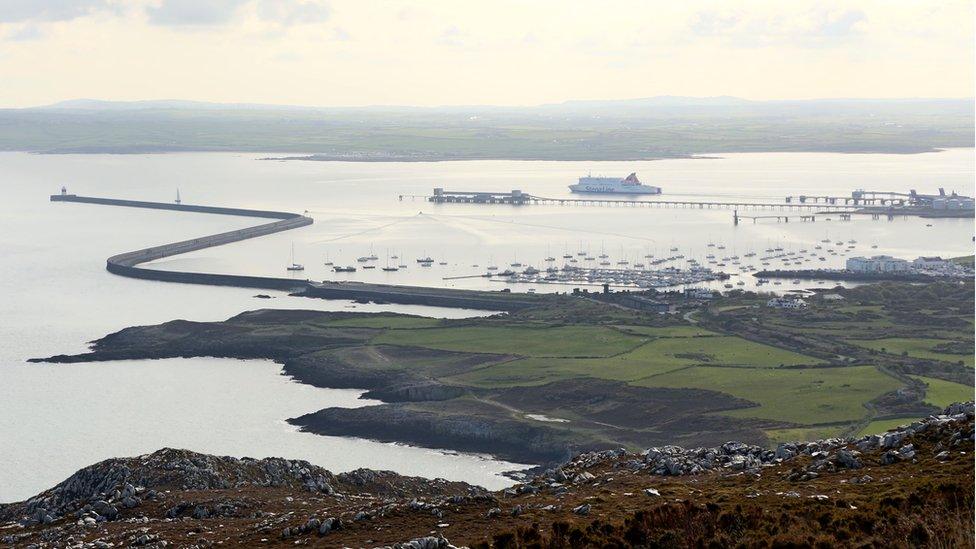 Holyhead breakwater - photo by Andrew Woodvine