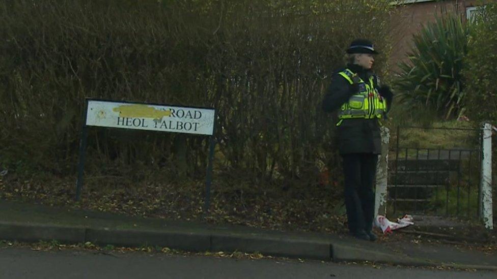 Talbot Road crime scene