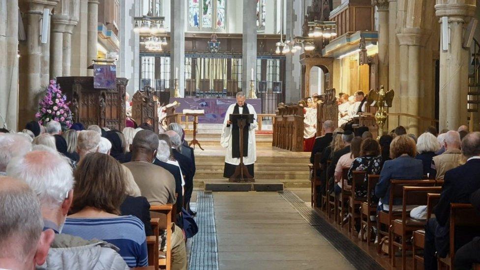 Bradford Cathedral service