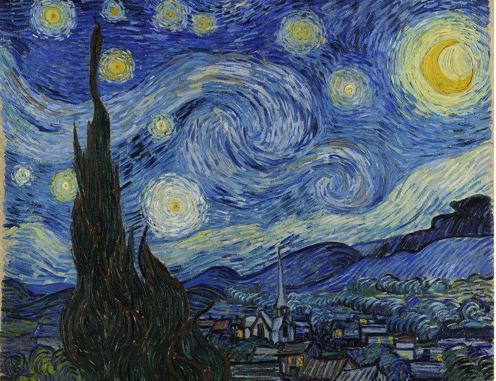 The Starry Night by Vincent van Gogh