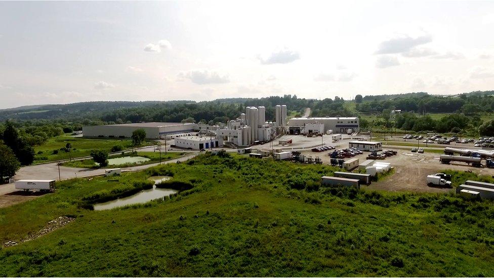 Chobani factory in South Edmeston