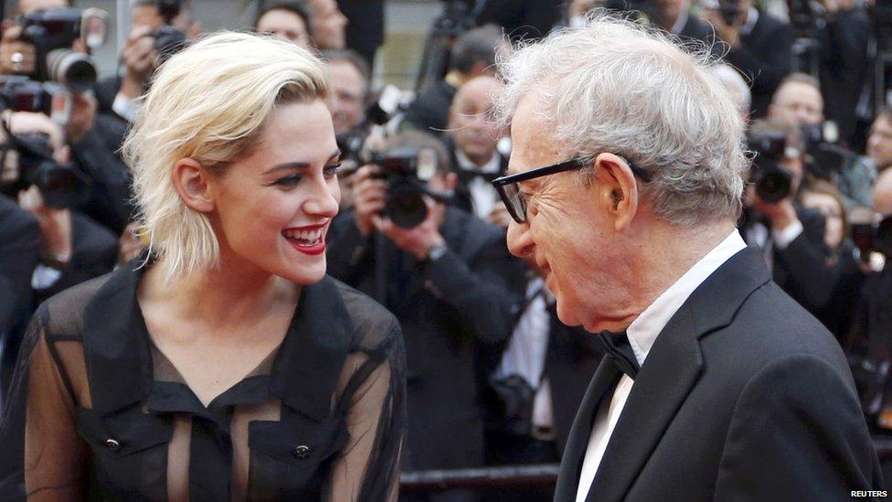 Kristen Stewart and Woody Allen