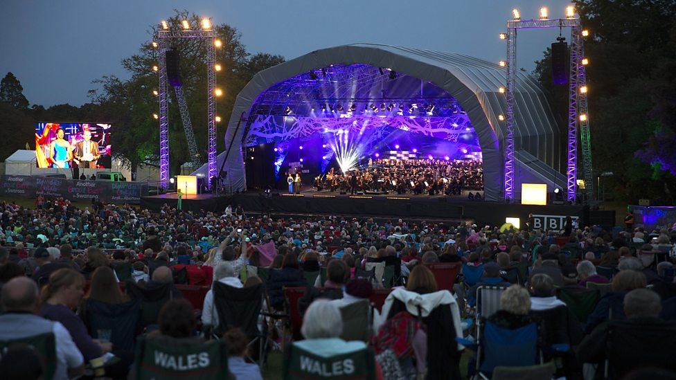 鶹Լ Proms in the Park at Singleton Park in Swansea