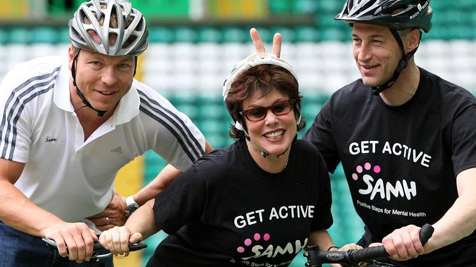 Chris Hoy, Ruby Wax and Graeme Obree