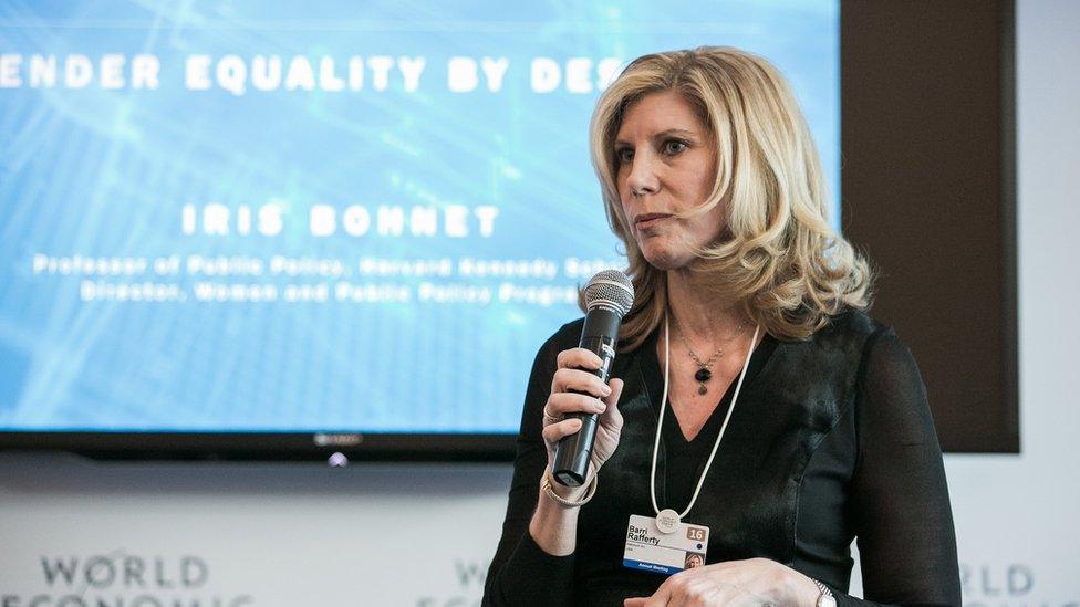 Barri Rafferty at the 2016 annual WEF meeting