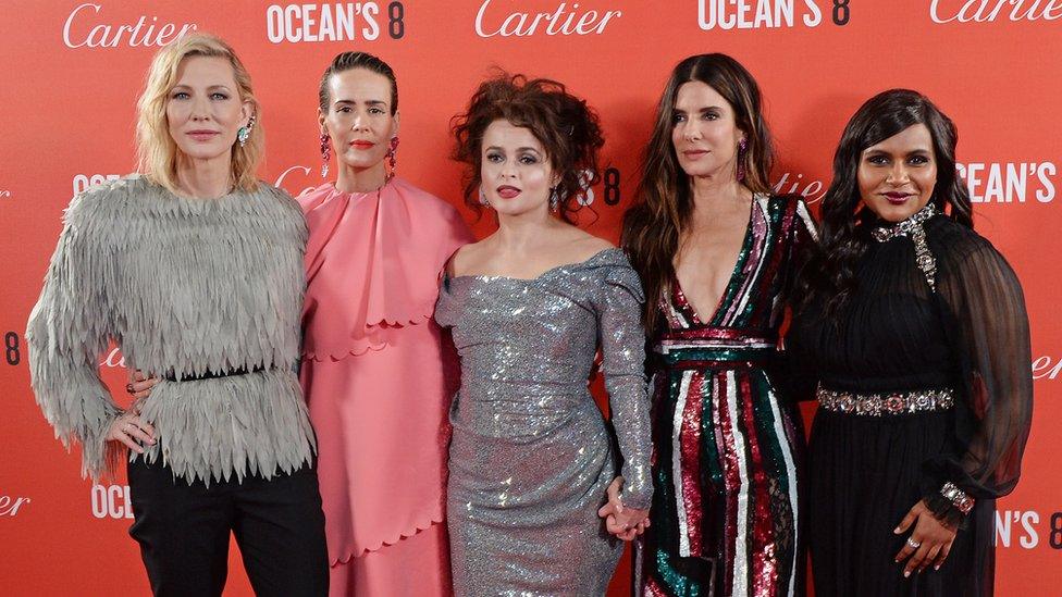 The cast of Ocean's 8