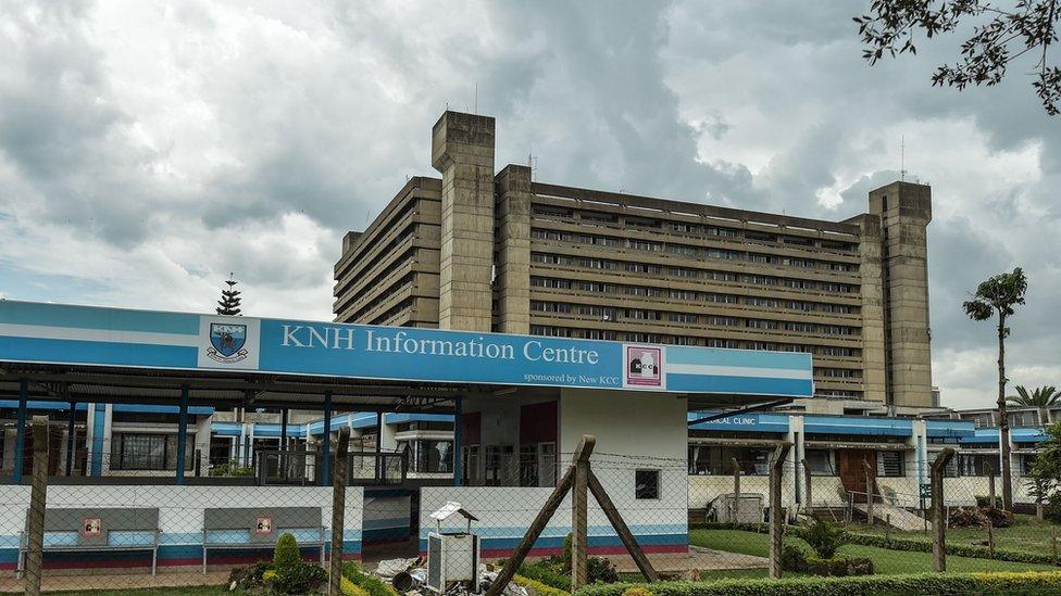 A hospital in Kenya