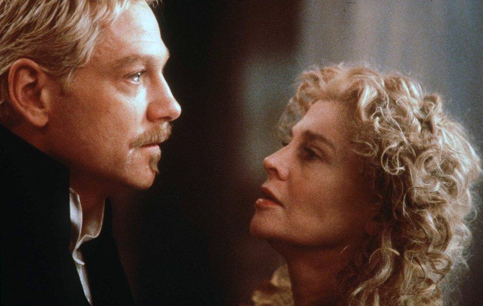 Kenneth Branagh and Julie Christie in Hamlet