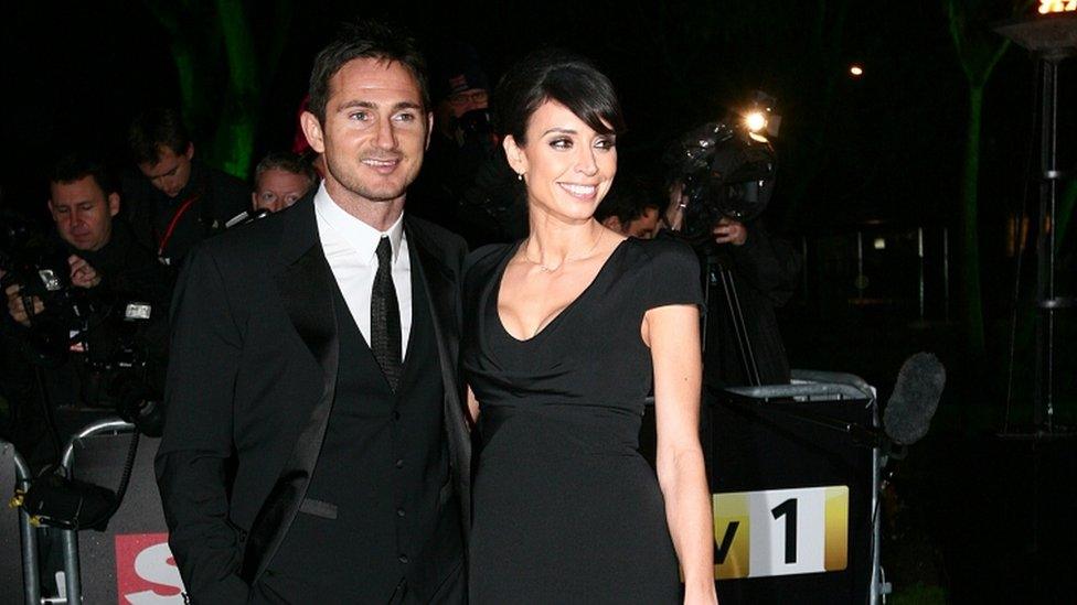 Frank and Christine Lampard