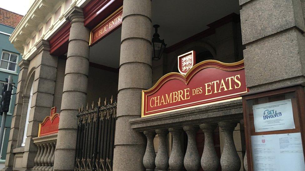 Jersey States entrance