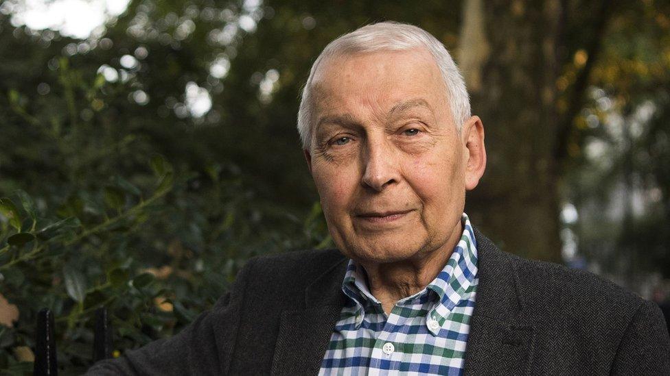 Frank Field in London on 30 August