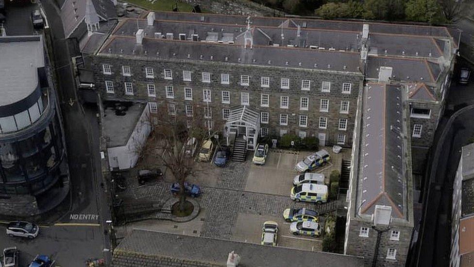 Guernsey Police headquarters in St Peter Port