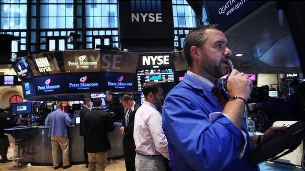 Traders at the New York Stock Exchange