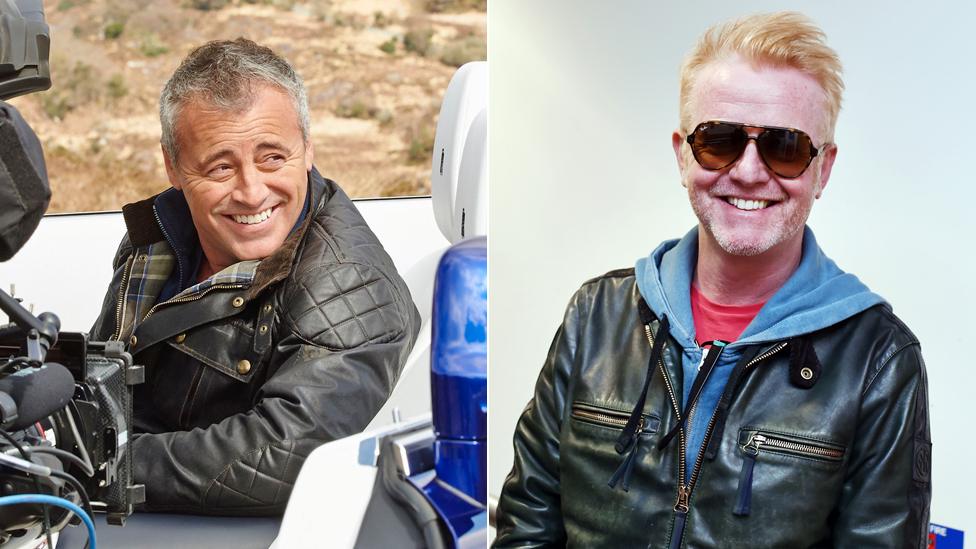 Matt LeBlanc and Chris Evans