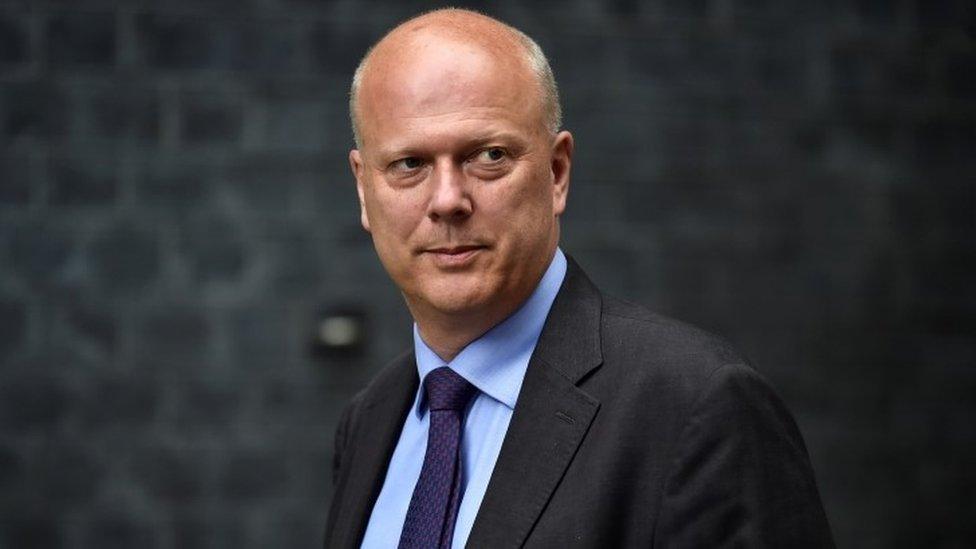 Transport Secretary Chris Grayling