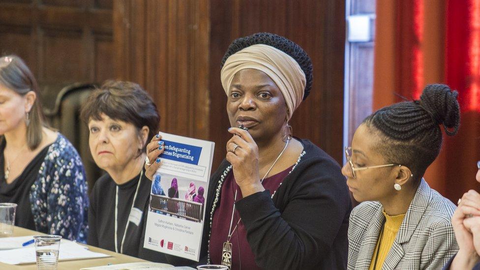 Women on report panel