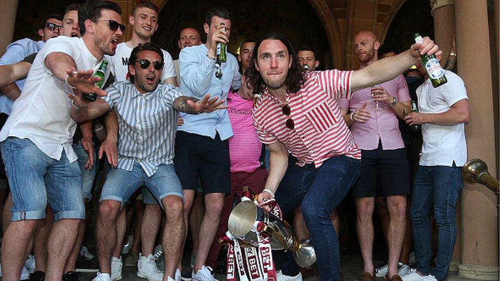 Northampton Town title parade