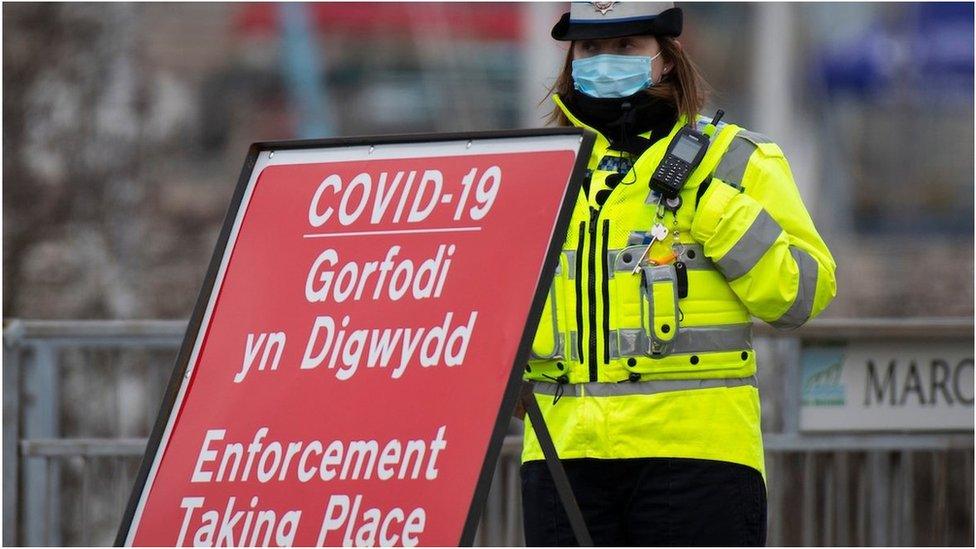 Police in Penarth