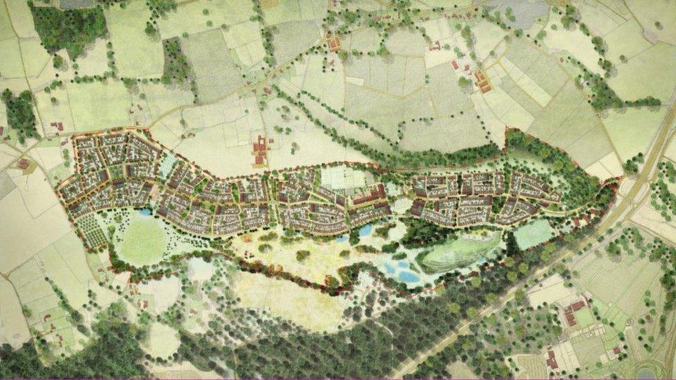 Wisley airfield plan