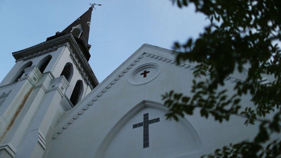 The Emmanuel African Methodist Episcopal Church in Charleston, South Carolina