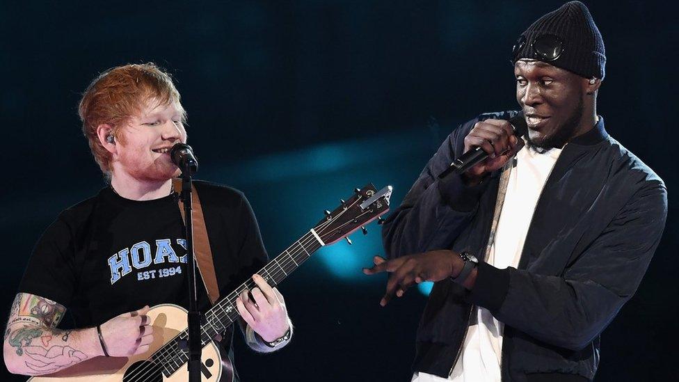 Ed Sheeran and Stormzy