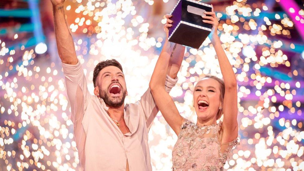 Giovanni Pernice and Rose Ayling-Ellis, winners of Strictly Come Dancing 2021