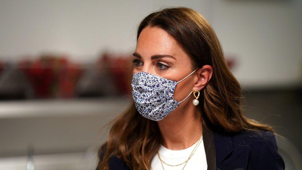 Duchess of Cambridge at Wimbledon on 2 July 2021