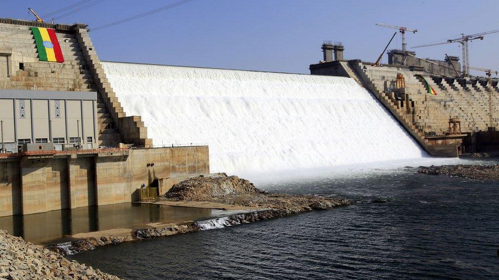 Grand Ethiopian Renaissance Dam (Gerd), 19 February 2022