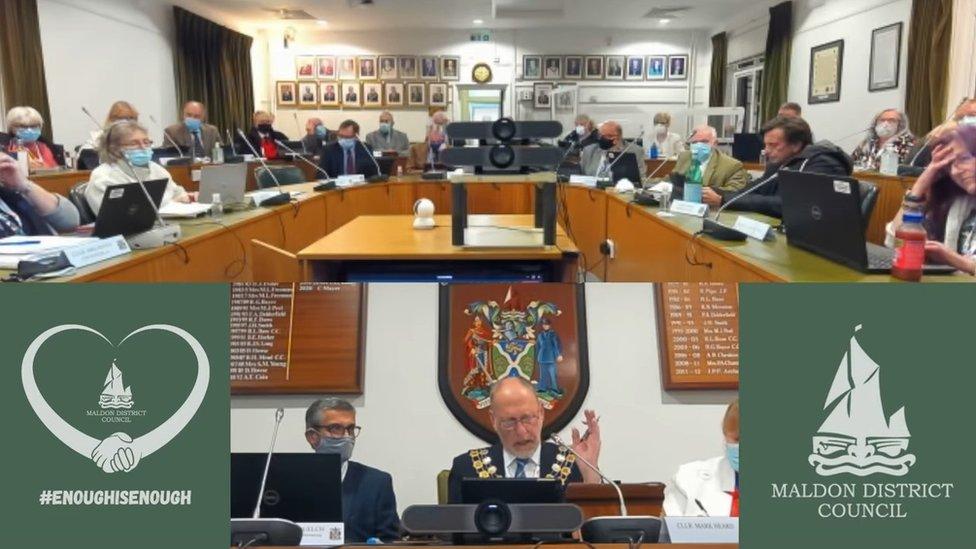 Maldon Council meeting