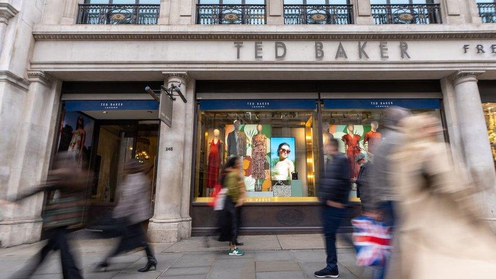 TEd Baker store