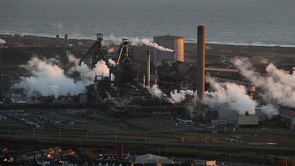 Tata Steel's Port Talbot steelworks