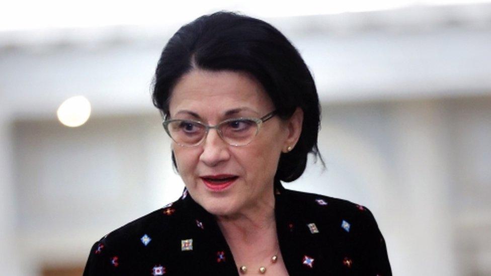 Ecaterina Andronescu, Romania's former education minister