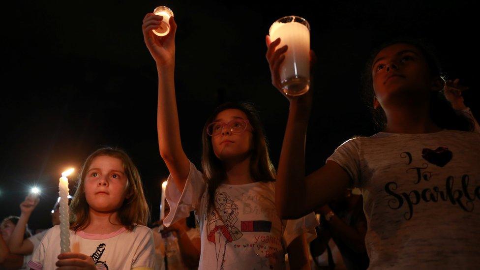 vigil at the mexican border