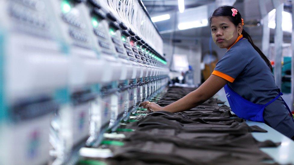 Garment factory in Bangkok