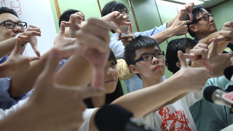 Joshua Wong in 2013