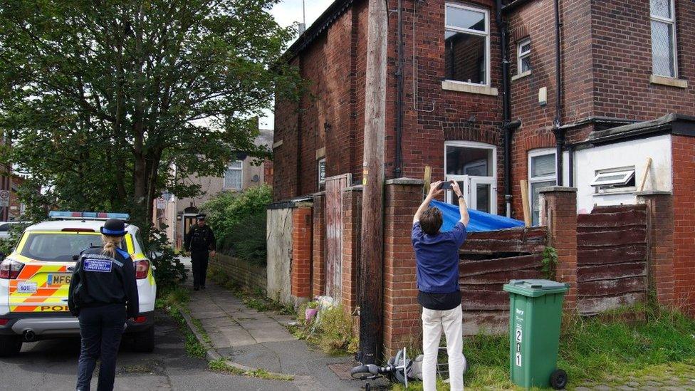 Donald Patience was found dead at a house in Ainsworth Road, Radcliffe