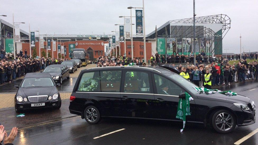 Tommy Gemmell funeral