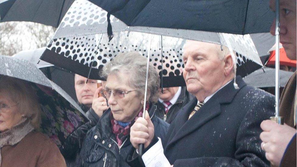 A memorial service has been held to mark the 40th anniversary of the Kingsmills massacre