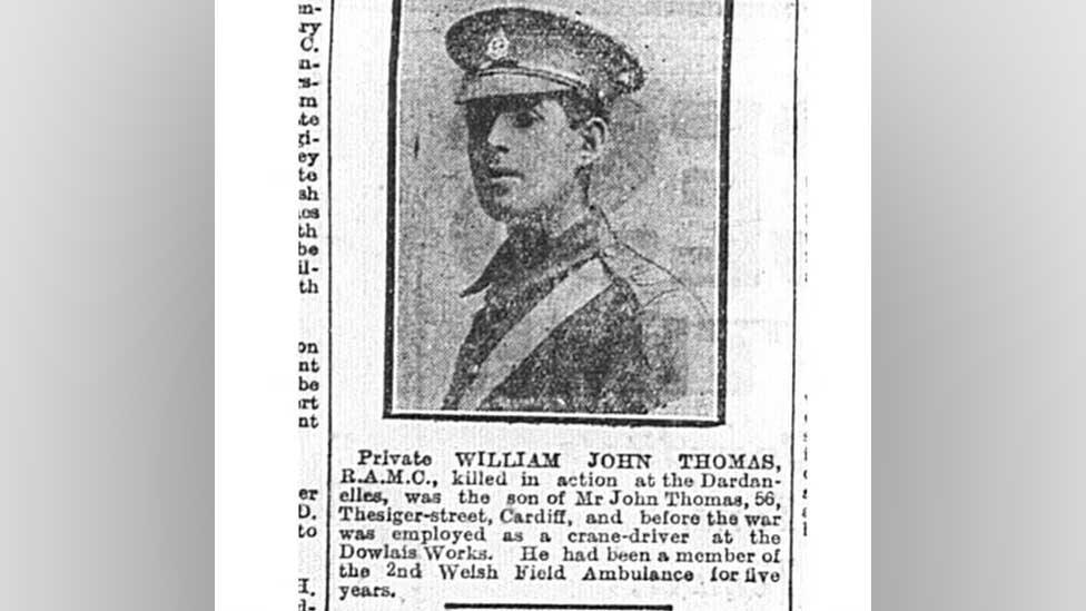 William Thomas' obituary