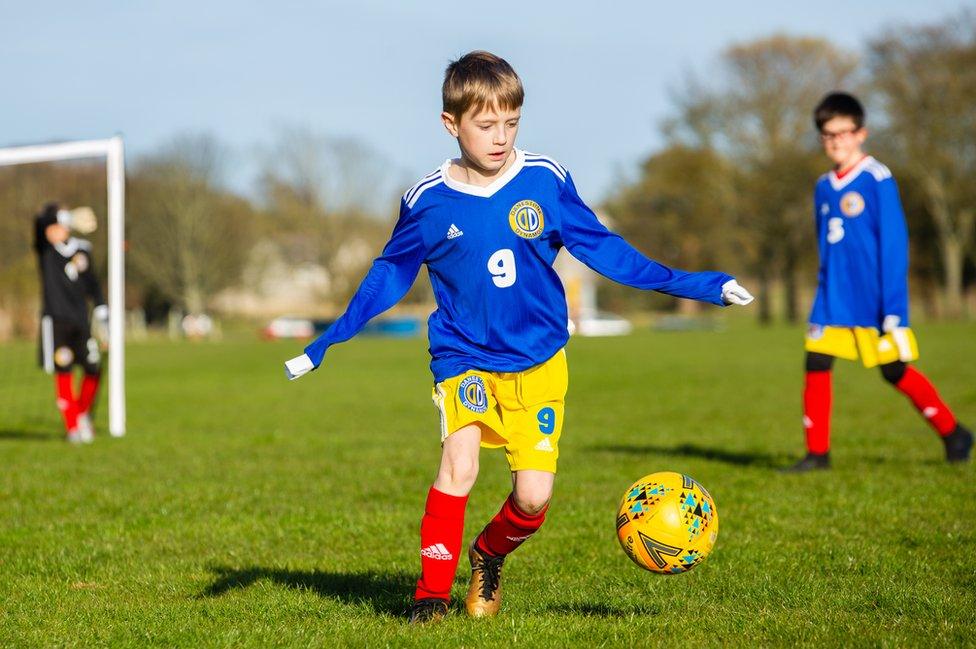 The new kit worn by Danestone Dynamos