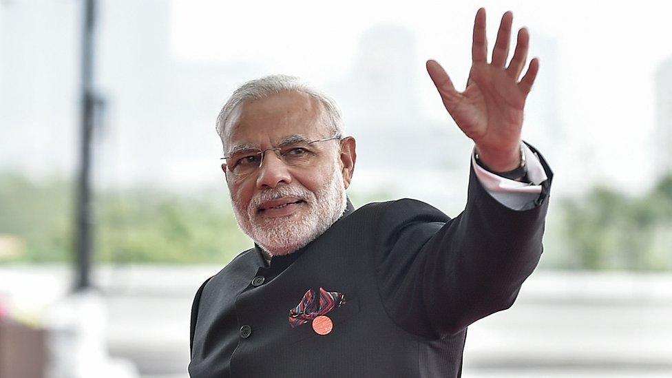 Indian Prime Minister Narendra Modi