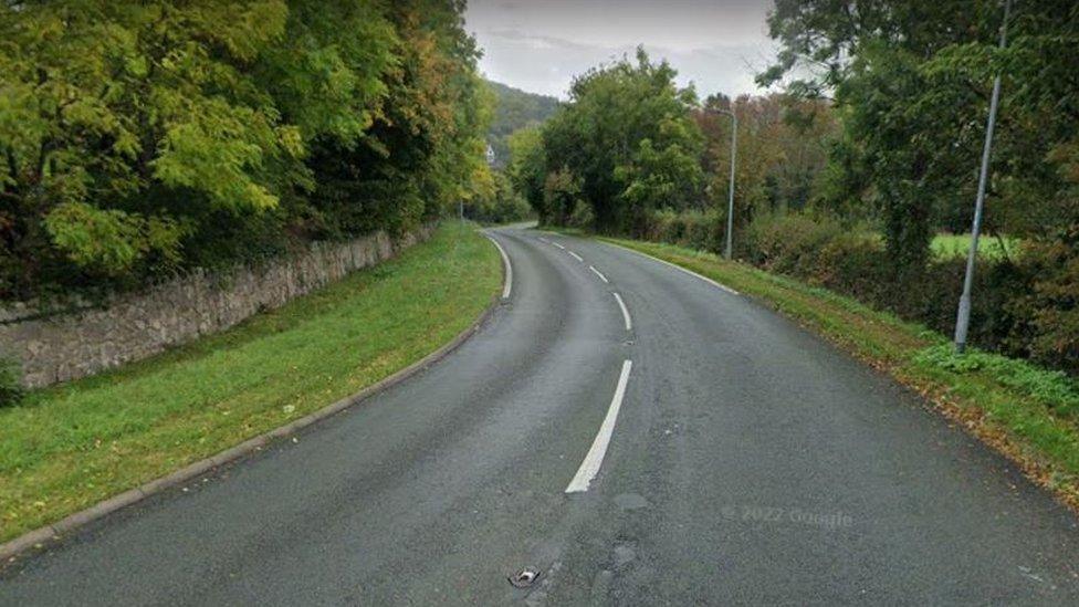 Crogfryn Lane, in Llanrhos