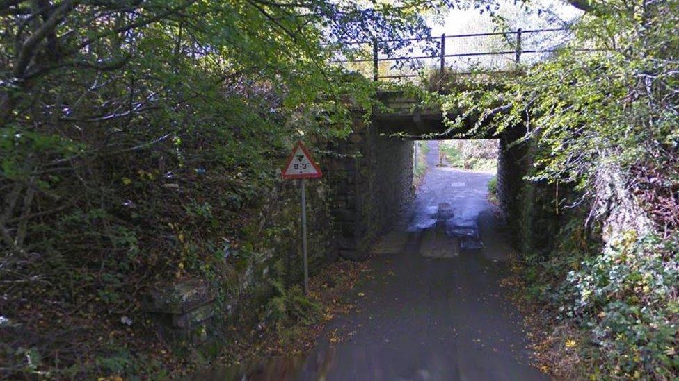 bridge on Pentwyn Lane