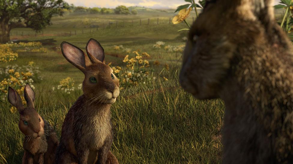 A scene from Watership Down